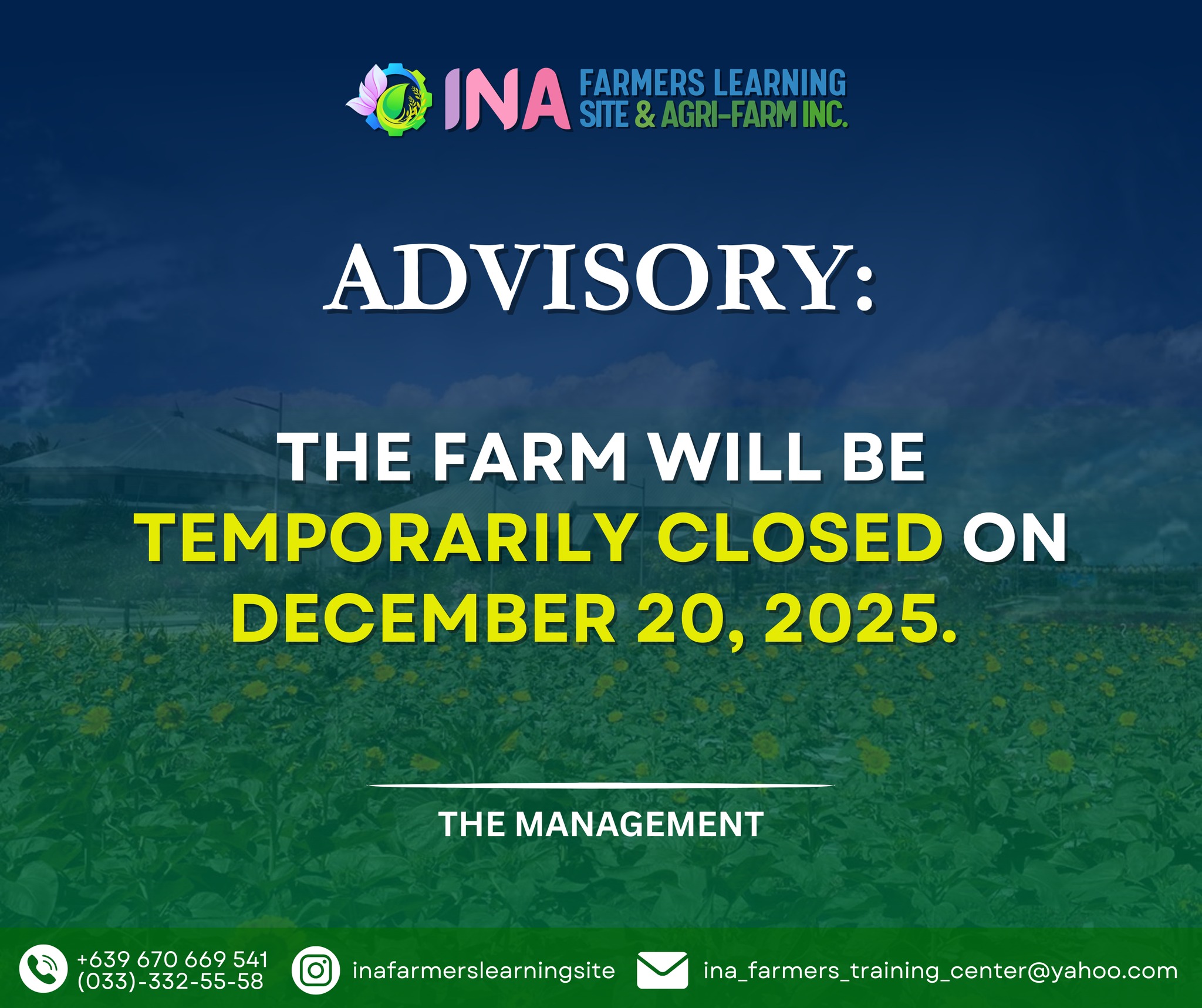 Ina Farmers Learning Site & Agri-Farm Inc.