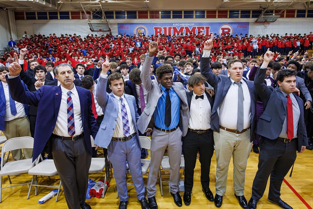 🎓 Our Raiders gathered to... - Archbishop Rummel High School