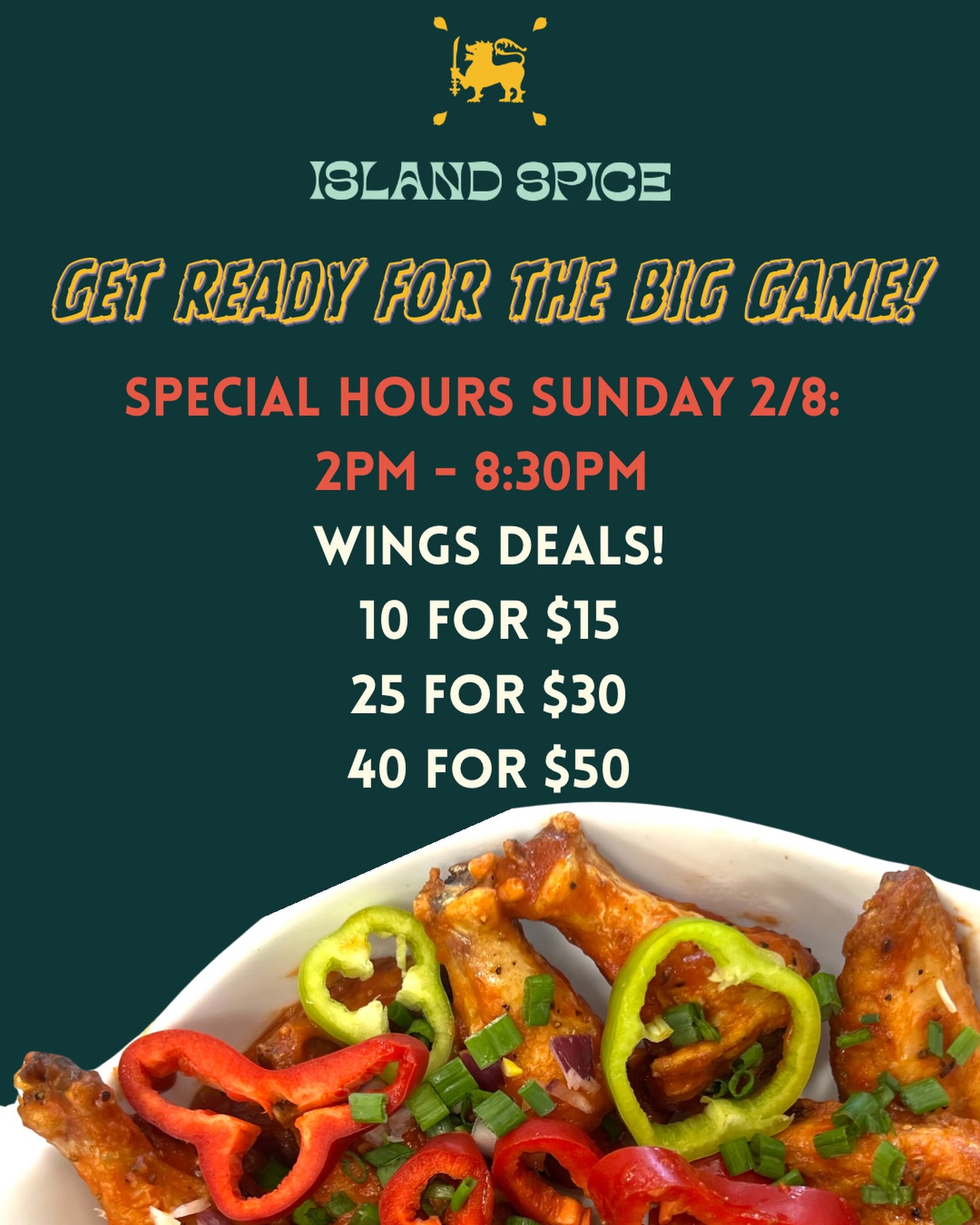 Don't settle for bland snacks this Sunday. We're opening doors at
