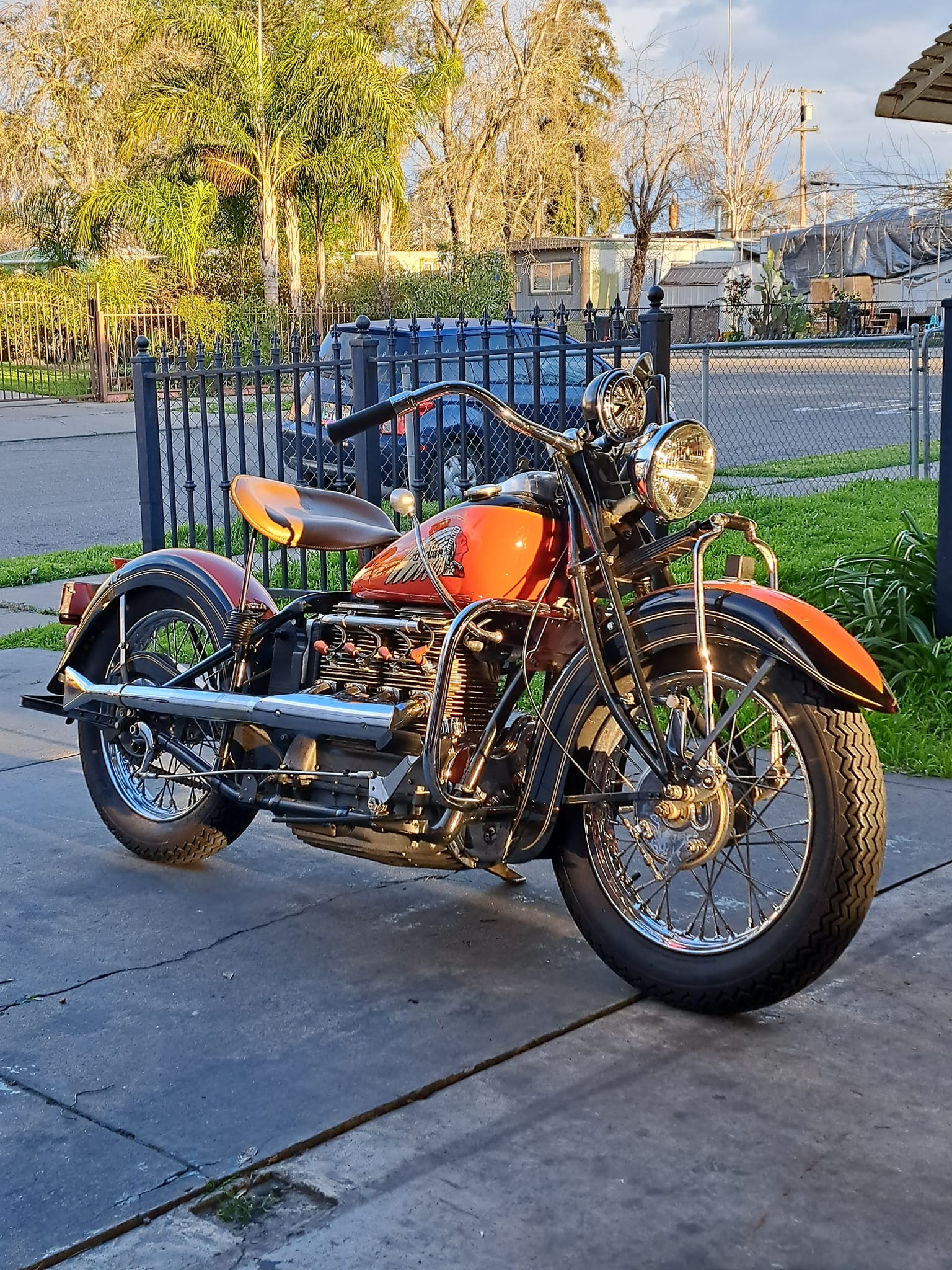 1938 Indian Four Model 438 Motorcycle Discussion
