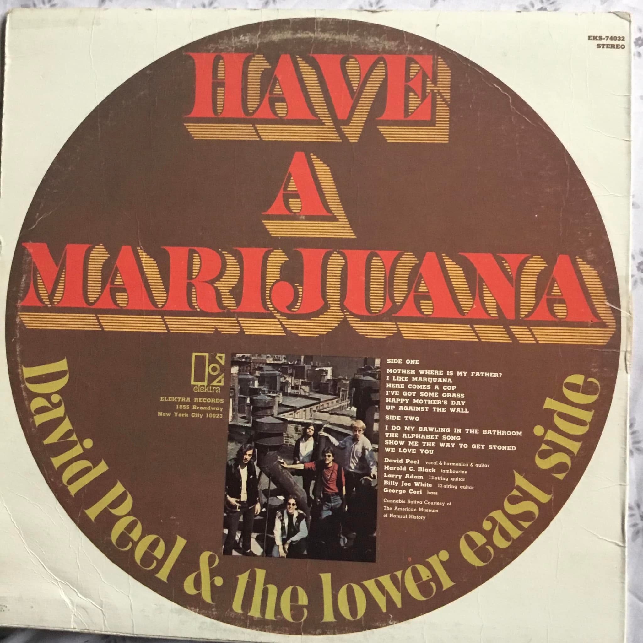 David Peel & the Lower East Side's Album Have A Marijuana