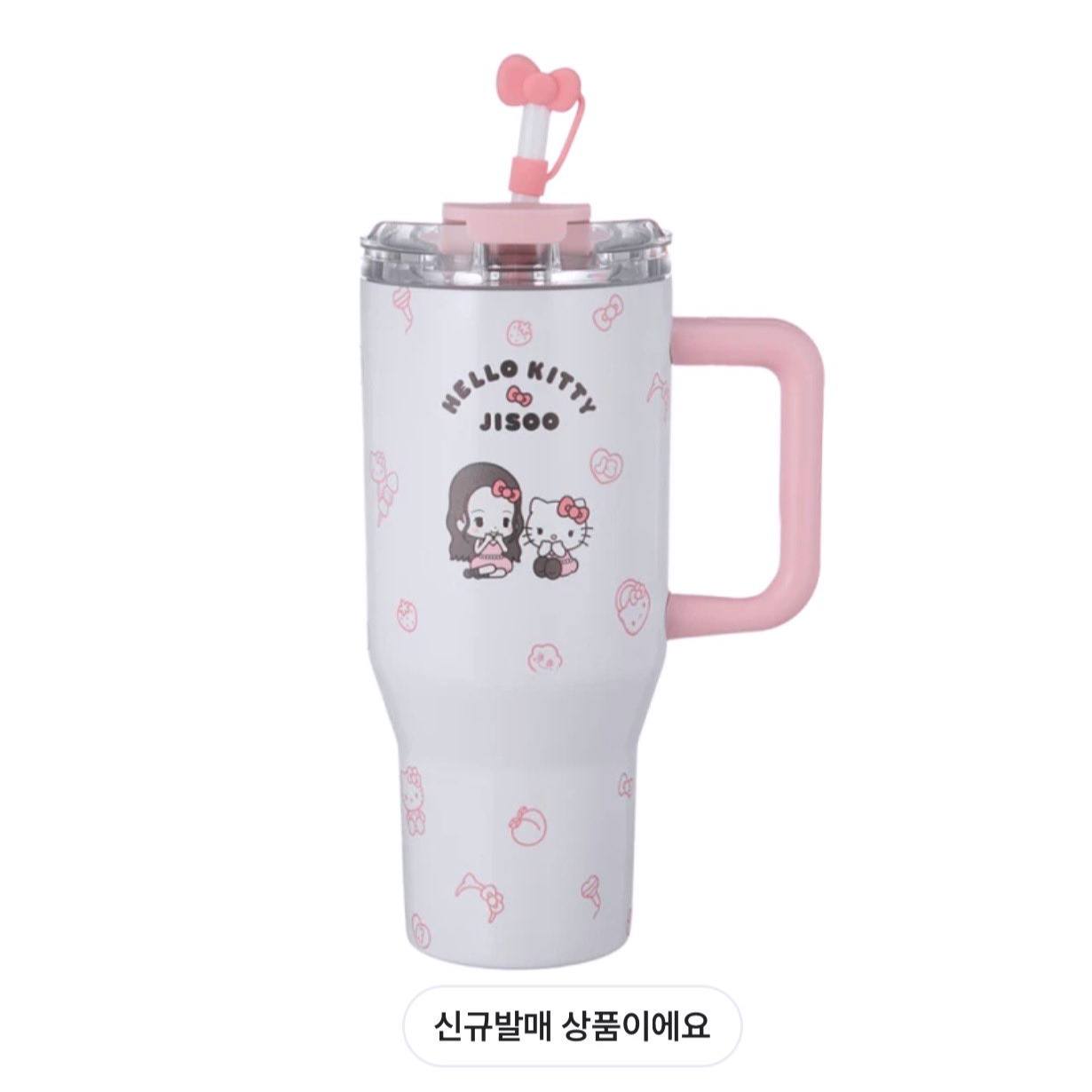 HELLO KITTY ×JISOO タンブラー JISOO x HELLO KITTY <additional items> 📌 Will purchase at Pop-up