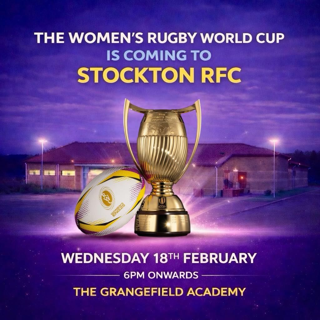 Stockton - 32 years ago, our forwards coach Emma won the Rugby World ...