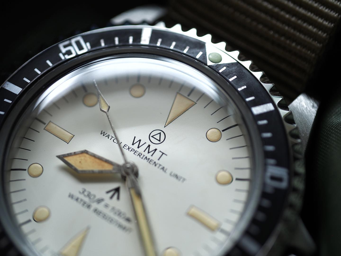 WMT - Royal Marine “British Armed Forces” Cream Dial Limited 