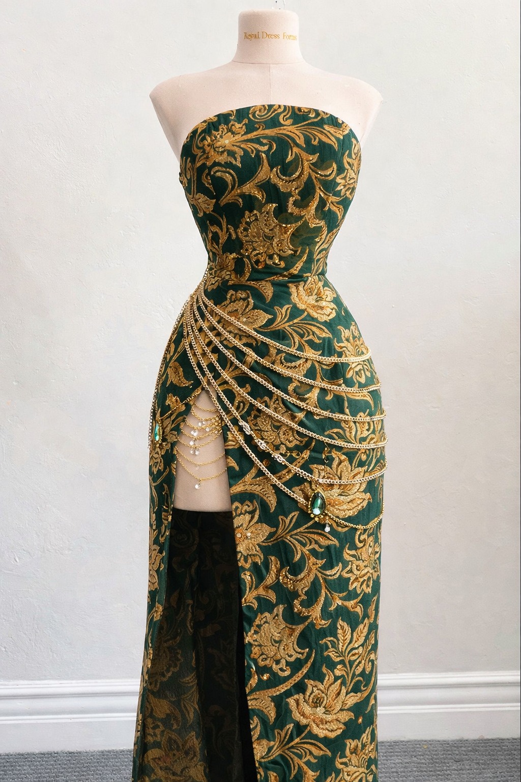 upcycled formal dresses I this piece by transforming printed fabric scraps into a structured corset-style mini dress. The bodice was carefully cut and panelled to highlight the geometric pattern while creating a flattering, sculpted classy elegant evening dresses