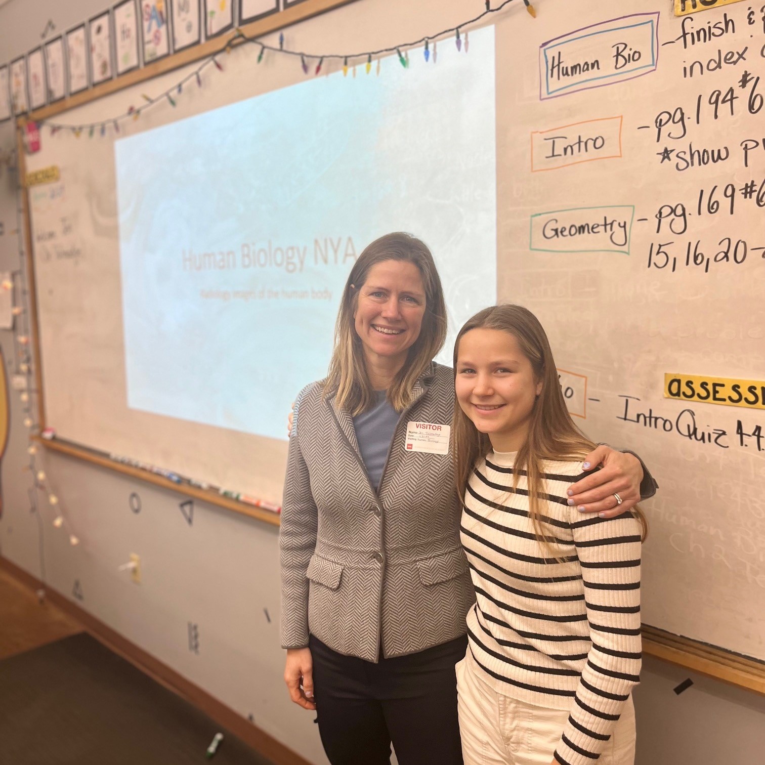 Dr. Jen T, a radiologist at Maine... - North Yarmouth Academy