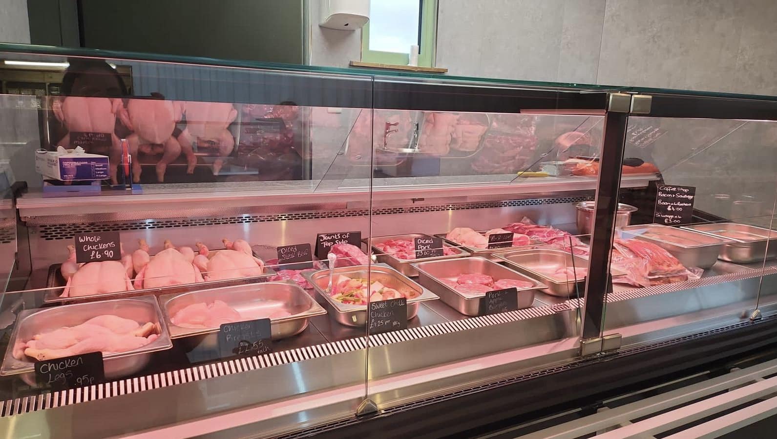 Home reared and locally... Fletchers Farm Coffee Shop