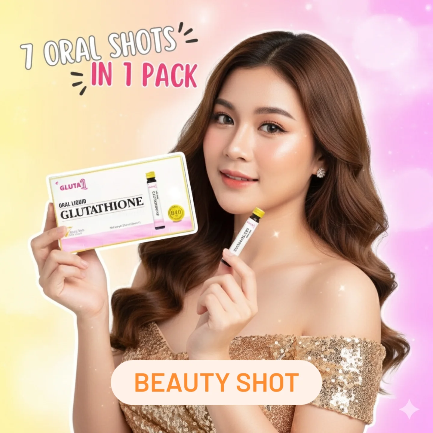 Gluta One Beauty Shot for Skin Lightening