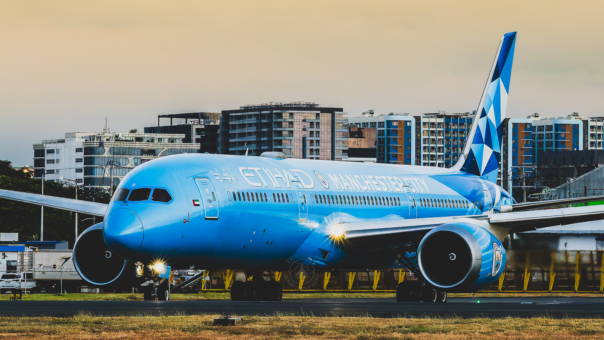 The only shot I managed to get of this stunning Manchester City