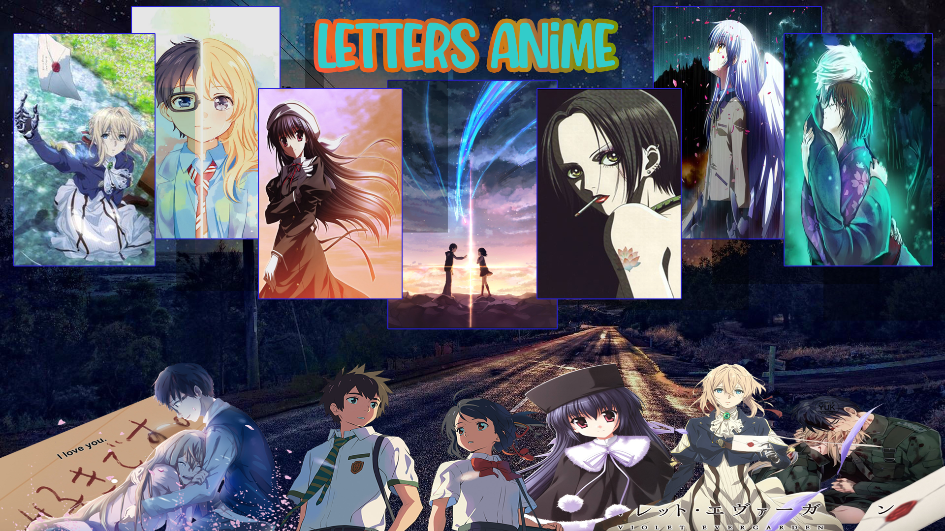 Letters Anime