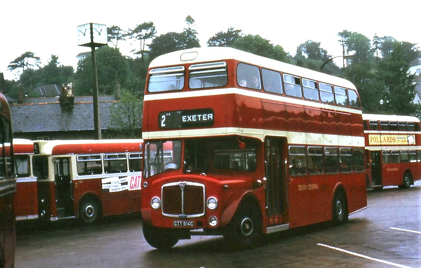 Devon General Society - 1965 Park Royal - bodied AEC Regent V CTT 514C ...