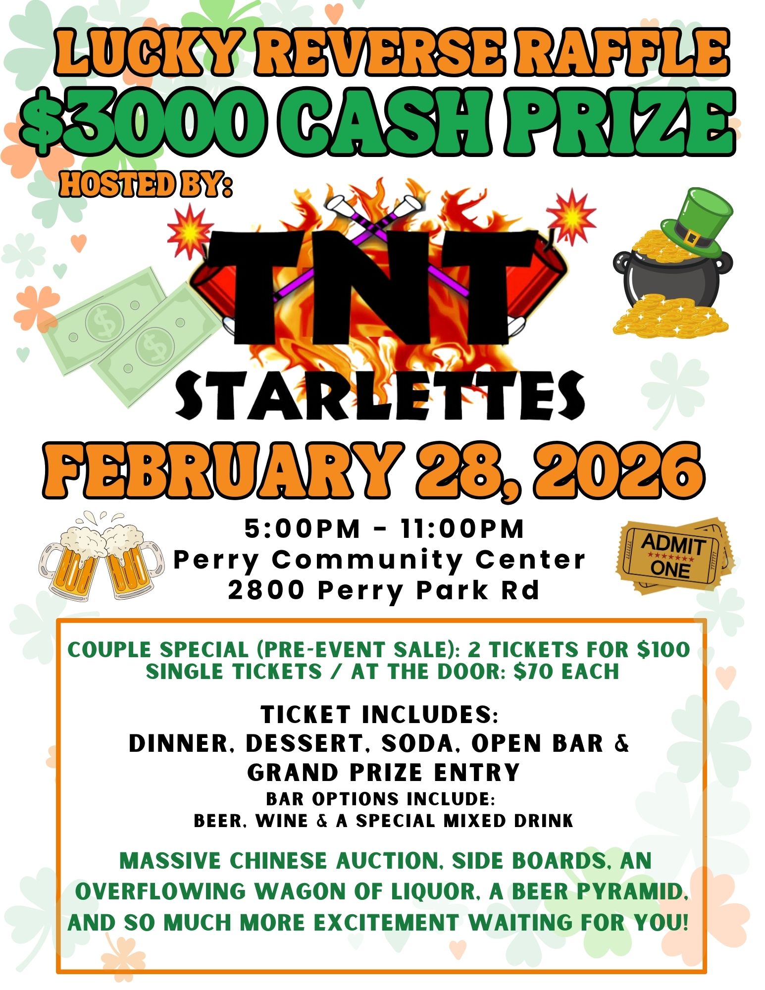 **LUCKY REVERSE RAFFLE**