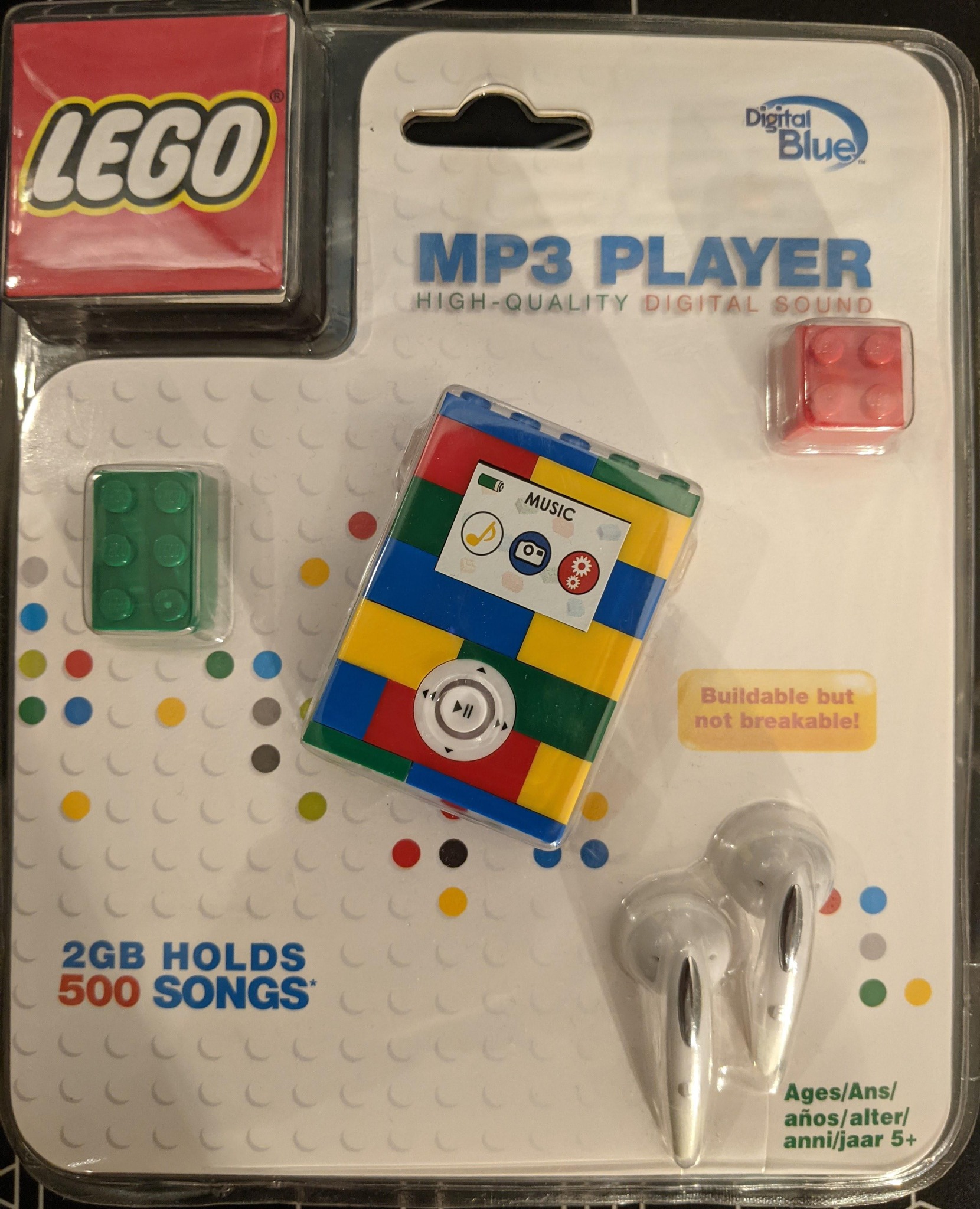Collector finds rare 2001 LEGO CD player that stacks like bricks