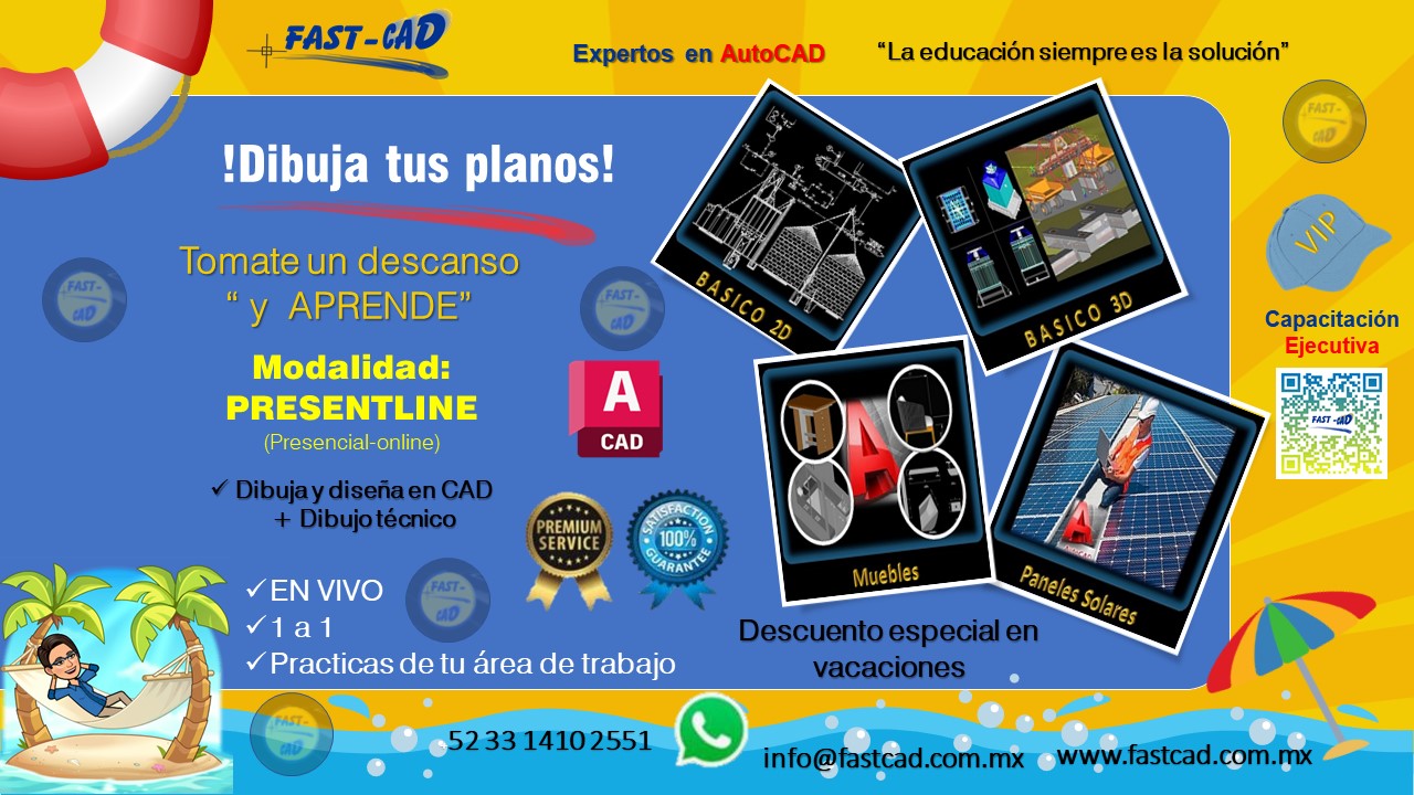 ☀ ¿Yyyy qué vas a hacer en... - Curso de Autocad Individual