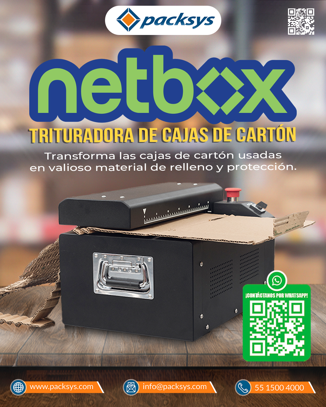 Packsys - 📦 Transforma cajas de cartón usadas en material... | Facebook