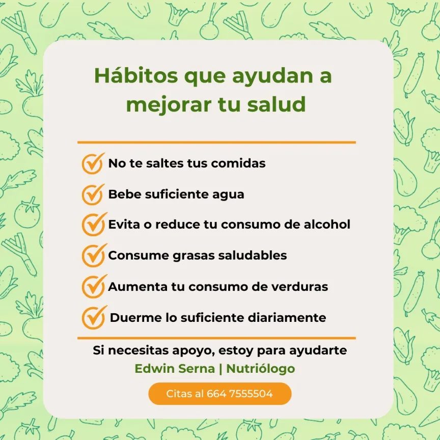 Nutriólogo Edwin Serna | Adolfo Ruiz Cortinez