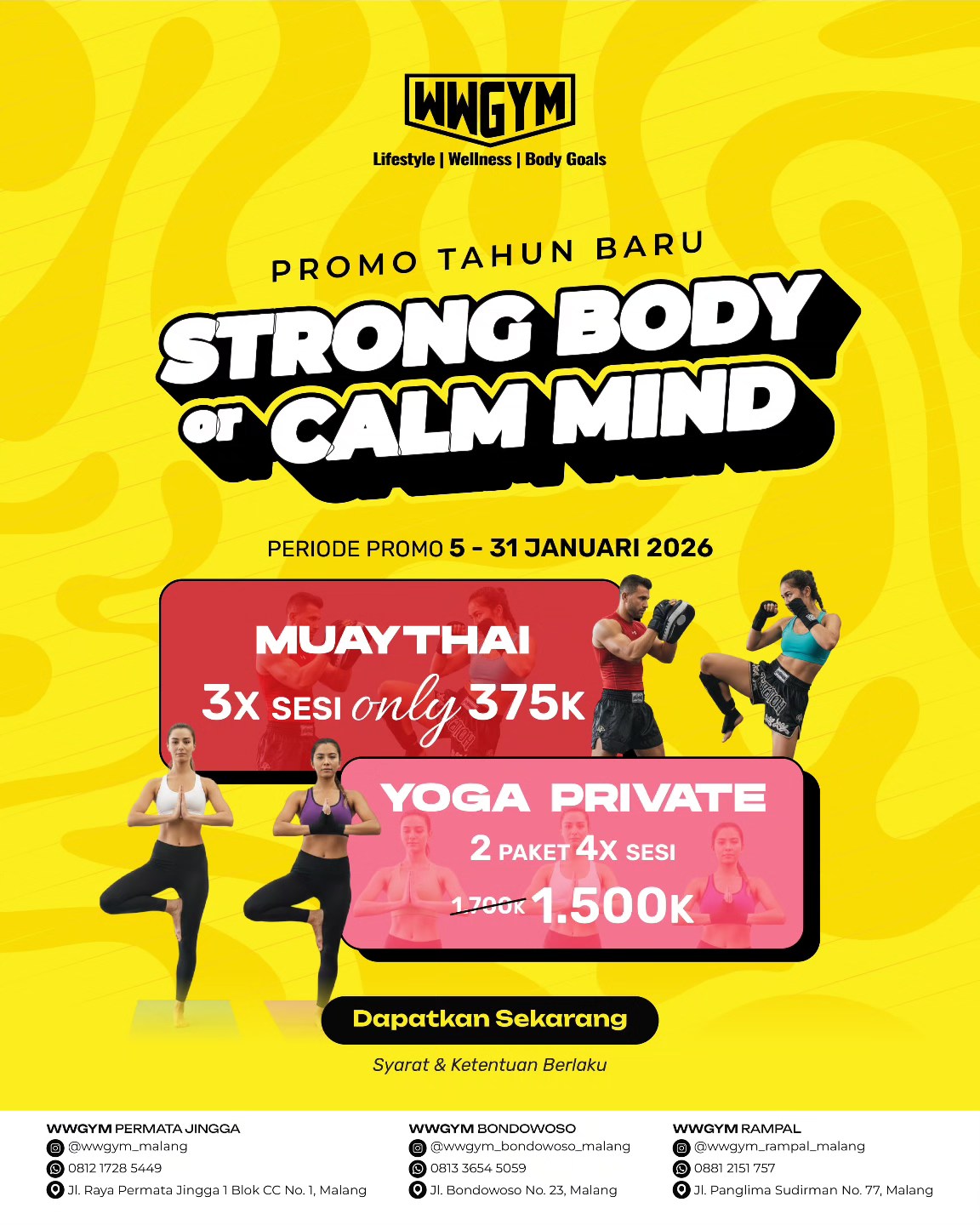 WWGym Bondowoso Malang | Malang