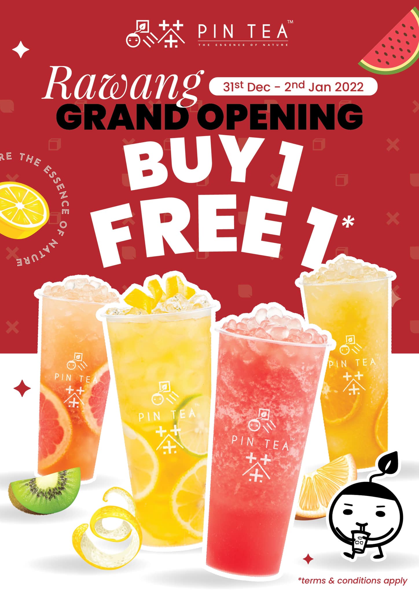Pin Tea Rawang 1月1日正式开业】🥳🥳🥳... - Pin Tea Malaysia | Facebook