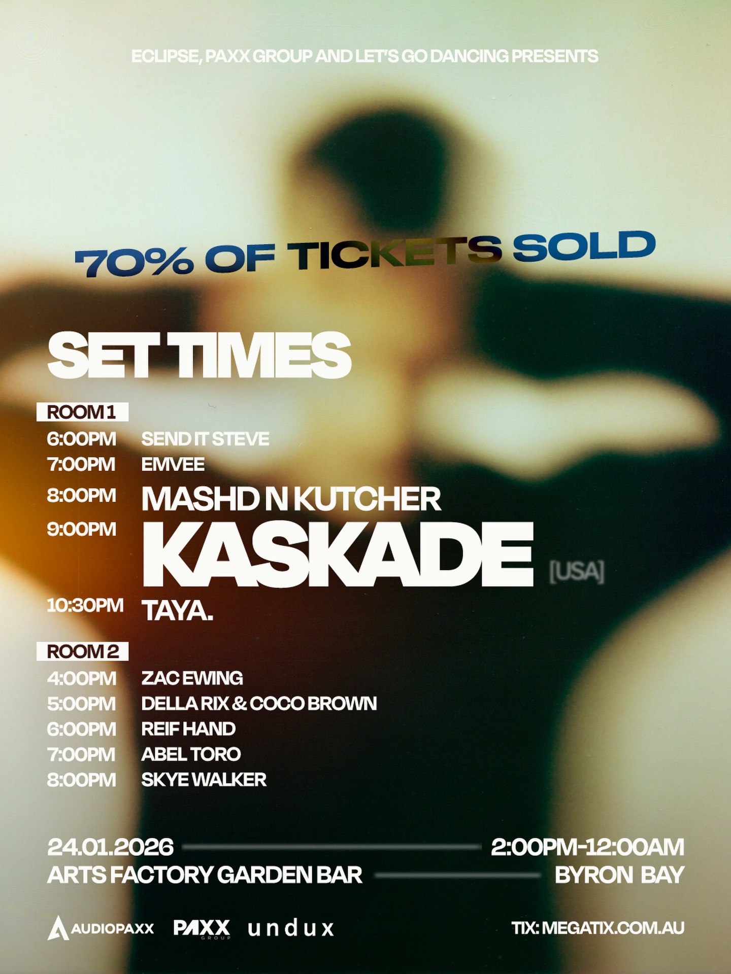Arts Factory - 🚨 TONIGHTS SET TIMES 🚨 🎟️ Last minute tix... | Facebook