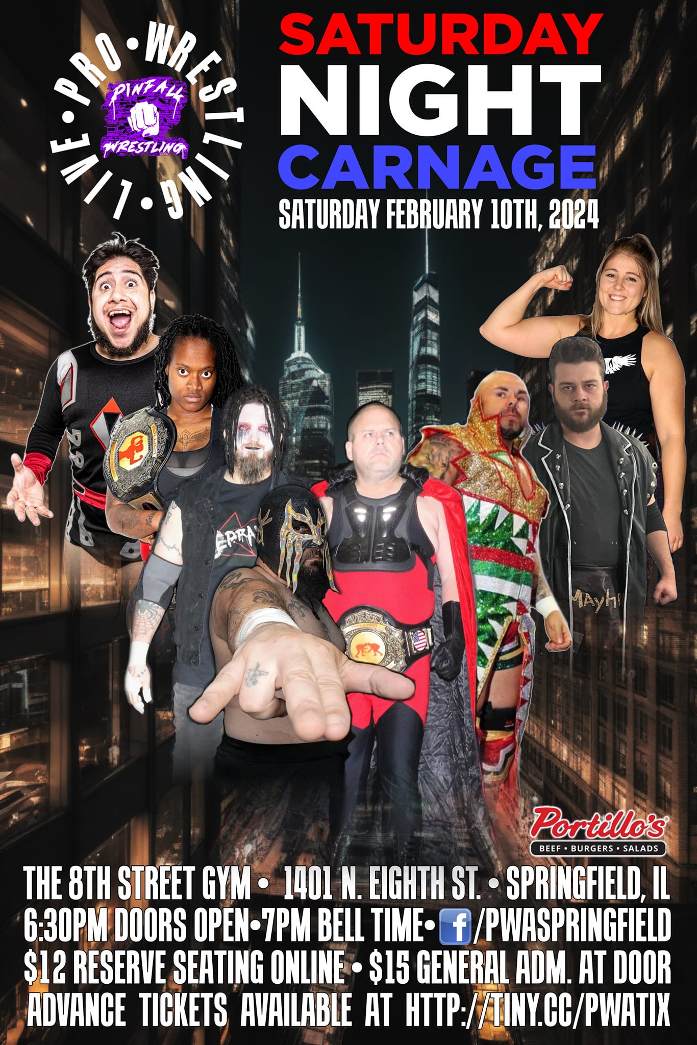 Pinfall - We are being told that Pinfall Wrestling Heavyweight Champion ...