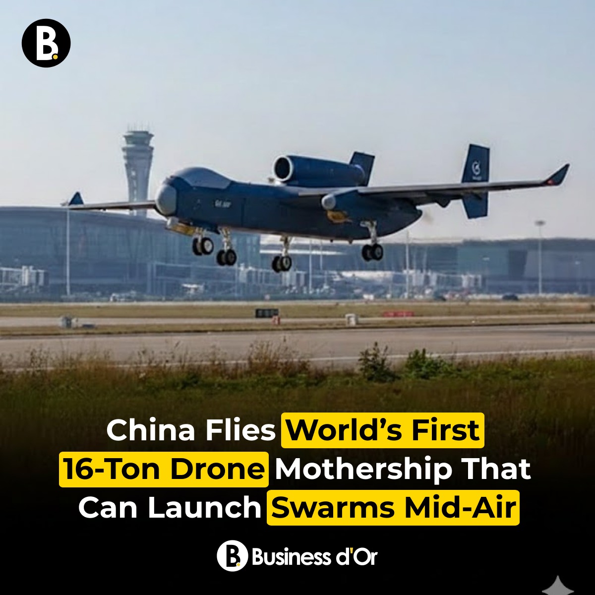 Business - China has successfully flown its Jetank drone, a heavy-lift ...