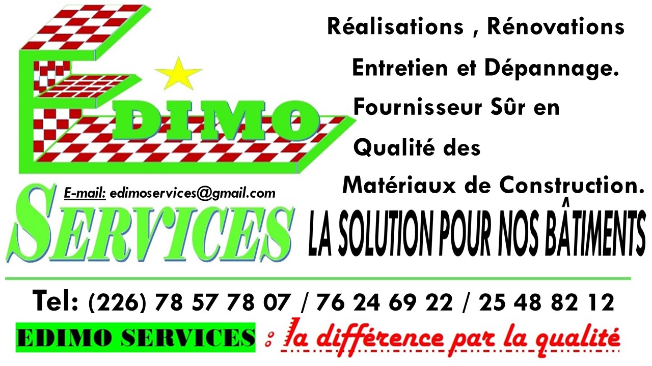 EDIMO SERVICES | Ouagadougou