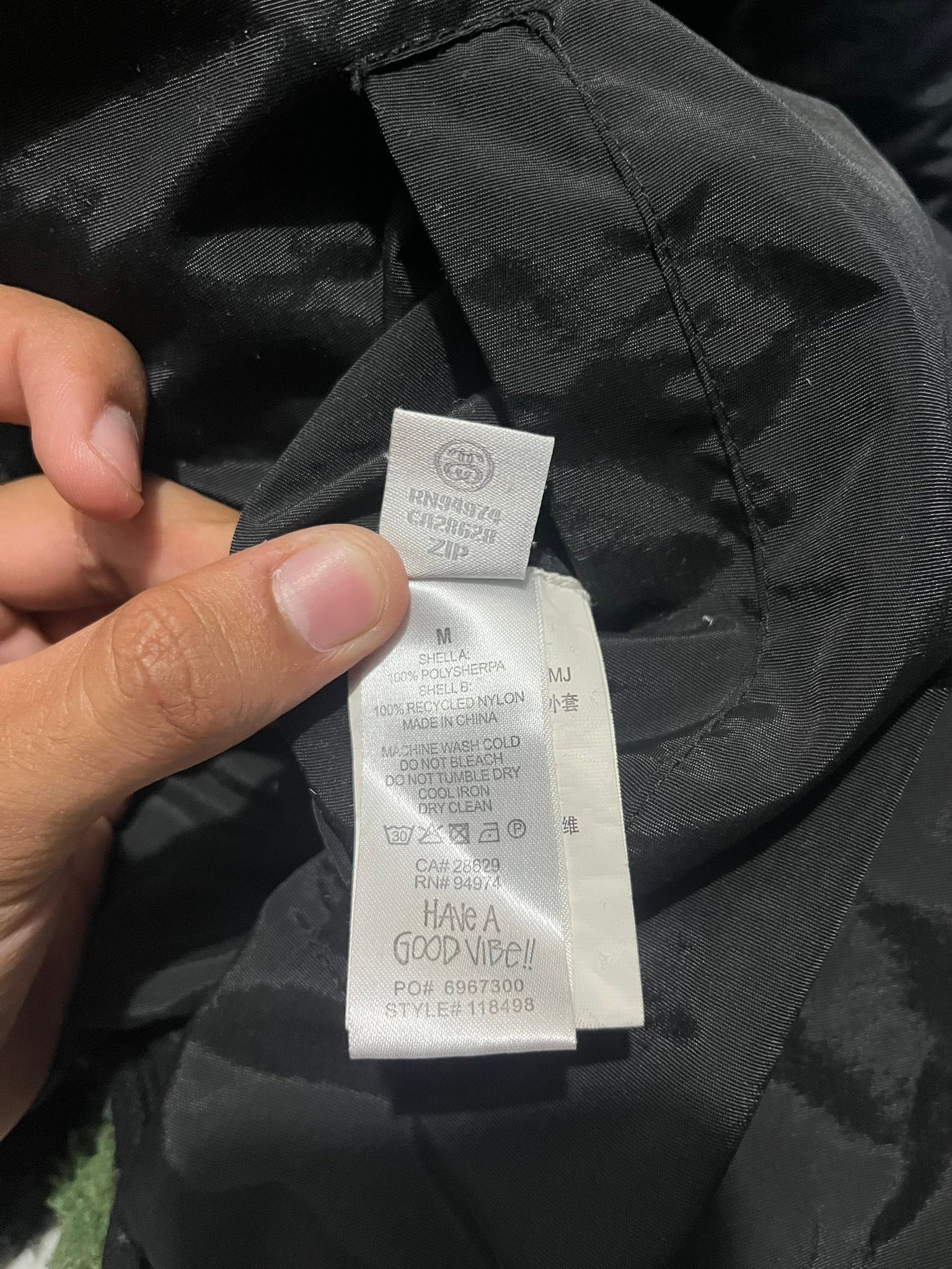 Need second Opinion Stussy 8ball sherpa Ptpa.