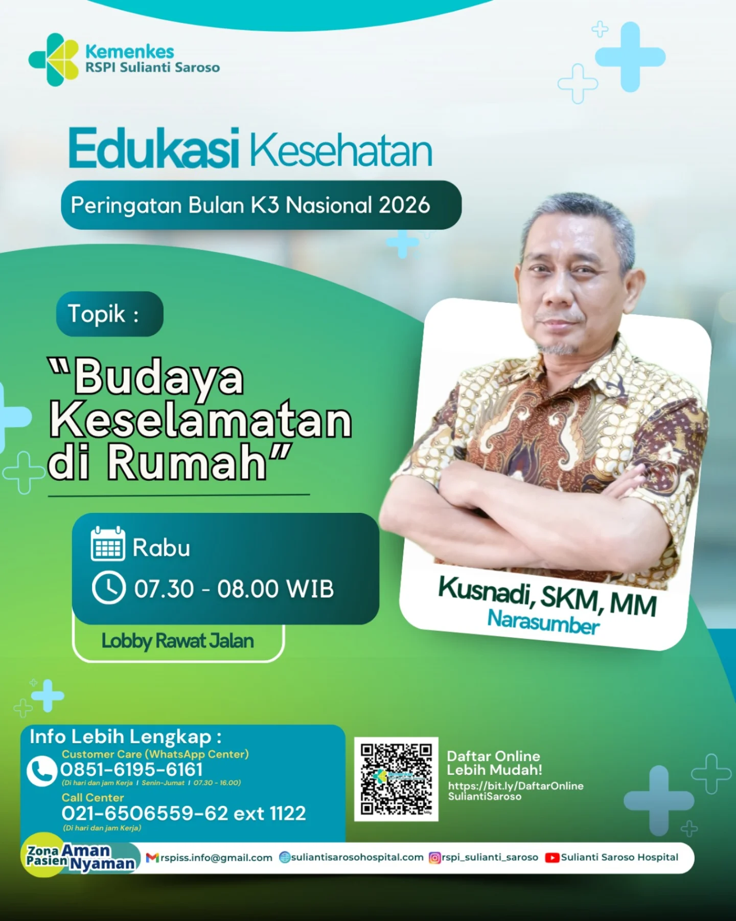 Edukasi Kesehatan Peringatan Bulan... - RSPI Sulianti Saroso | Facebook