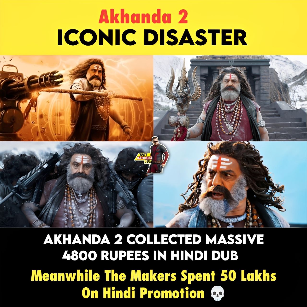 Just - Akhanda 2 - The Iconic Disaster 🤡 | Facebook
