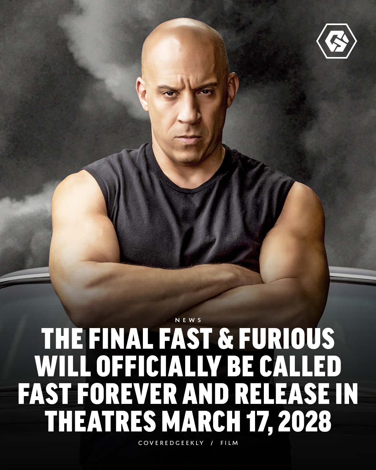 CoveredGeekly - The final Fast & Furious movie will... | Facebook