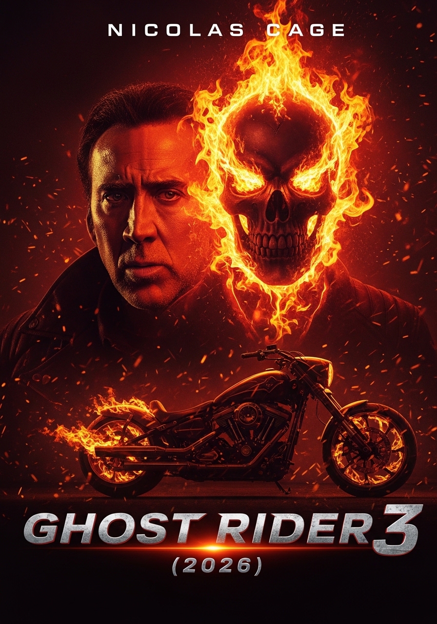 Latest Movie TV - 🎬 GHOST RIDER 3 (2026) ⭐ Starring:... | Facebook