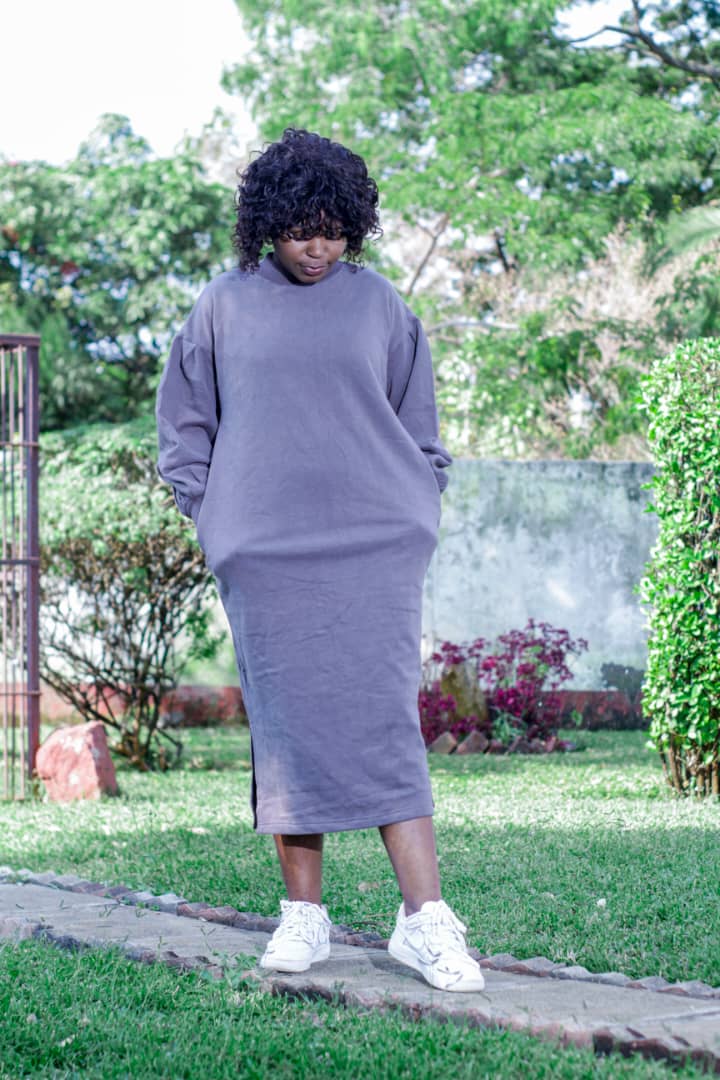 red square neck dress long sleeve All Black Slim Puff Long Sleeve Square Neck A Line Midi Dresses That H   sunifty