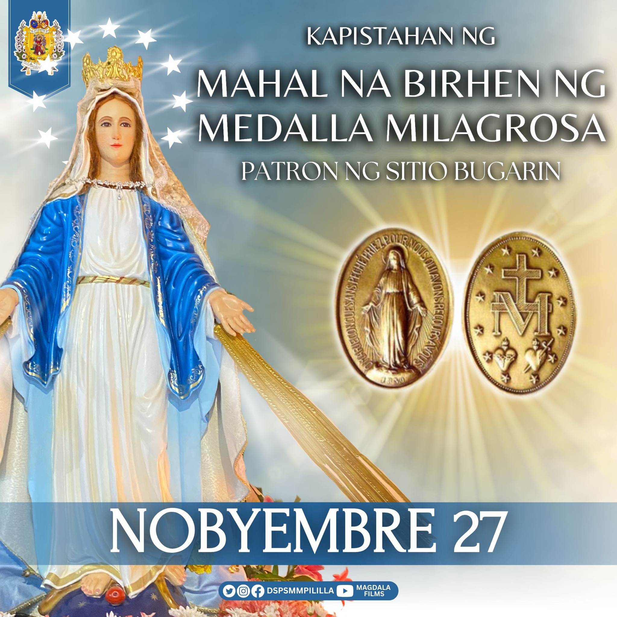 𝗡𝗢𝗕𝗬𝗘𝗠𝗕𝗥𝗘 𝟮𝟳 𝐊𝐀𝐏𝐈𝐒𝐓𝐀𝐇𝐀𝐍 𝐍𝐆 𝐌𝐀𝐇𝐀𝐋 𝐍𝐀 𝐁𝐈𝐑𝐇𝐄𝐍 𝐍𝐆 𝐌𝐄𝐃𝐀𝐋𝐋𝐀 𝐌𝐈𝐋𝐀𝐆𝐑𝐎𝐒𝐀 𝗣𝗮𝘁𝗿𝗼𝗻 ...