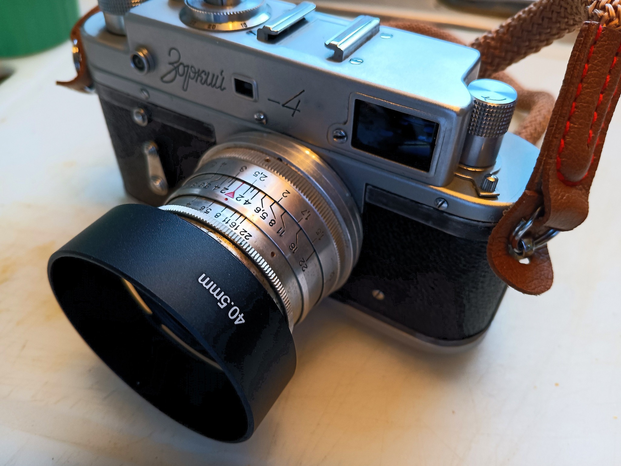 1957 Soviet Zorki 4 with Jupiter 8 50mm f2 lens