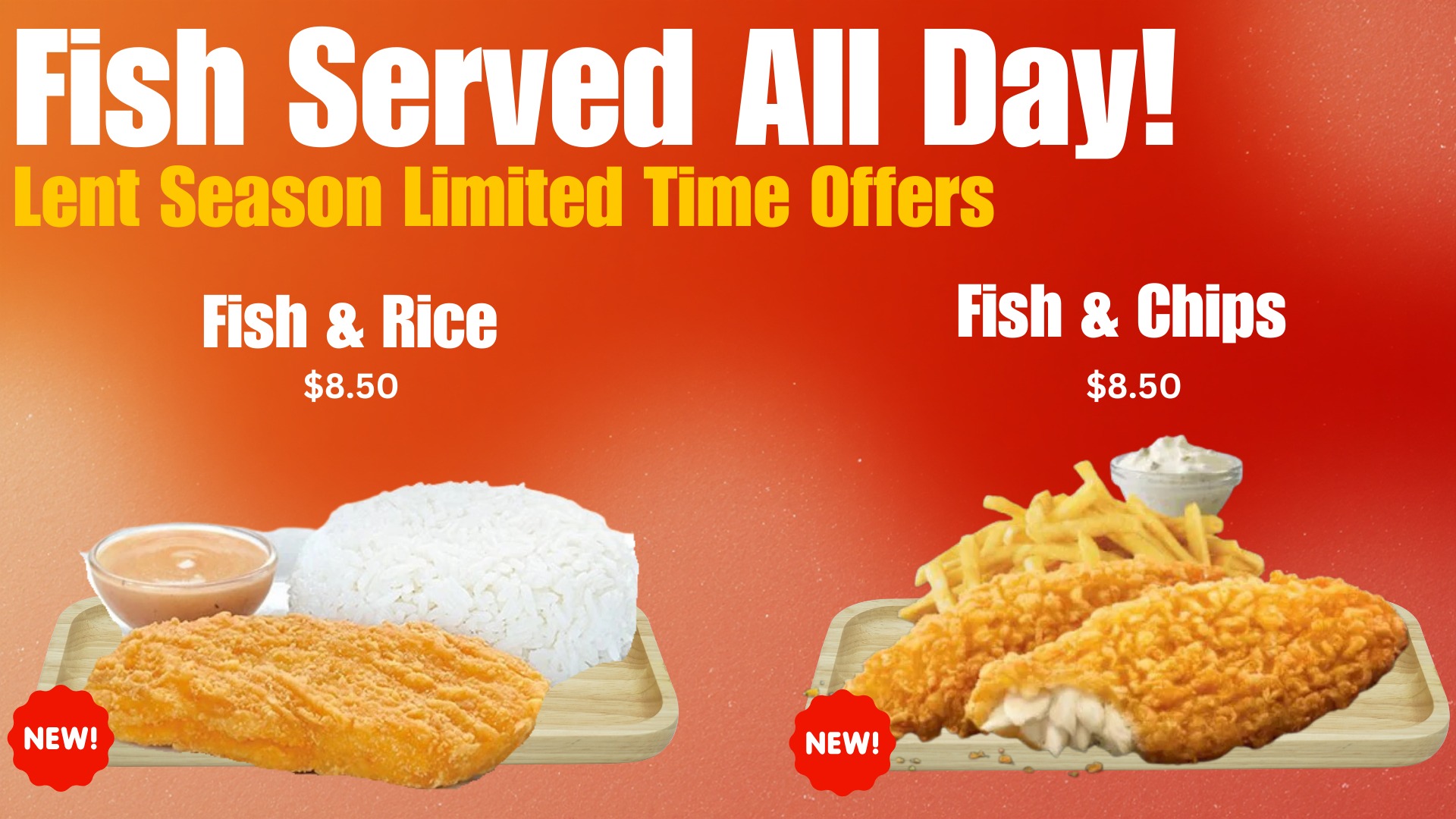 McDonalds - 🐟 Fish Served All Day! 🐟 It’s Lent Season and we’ve got ...