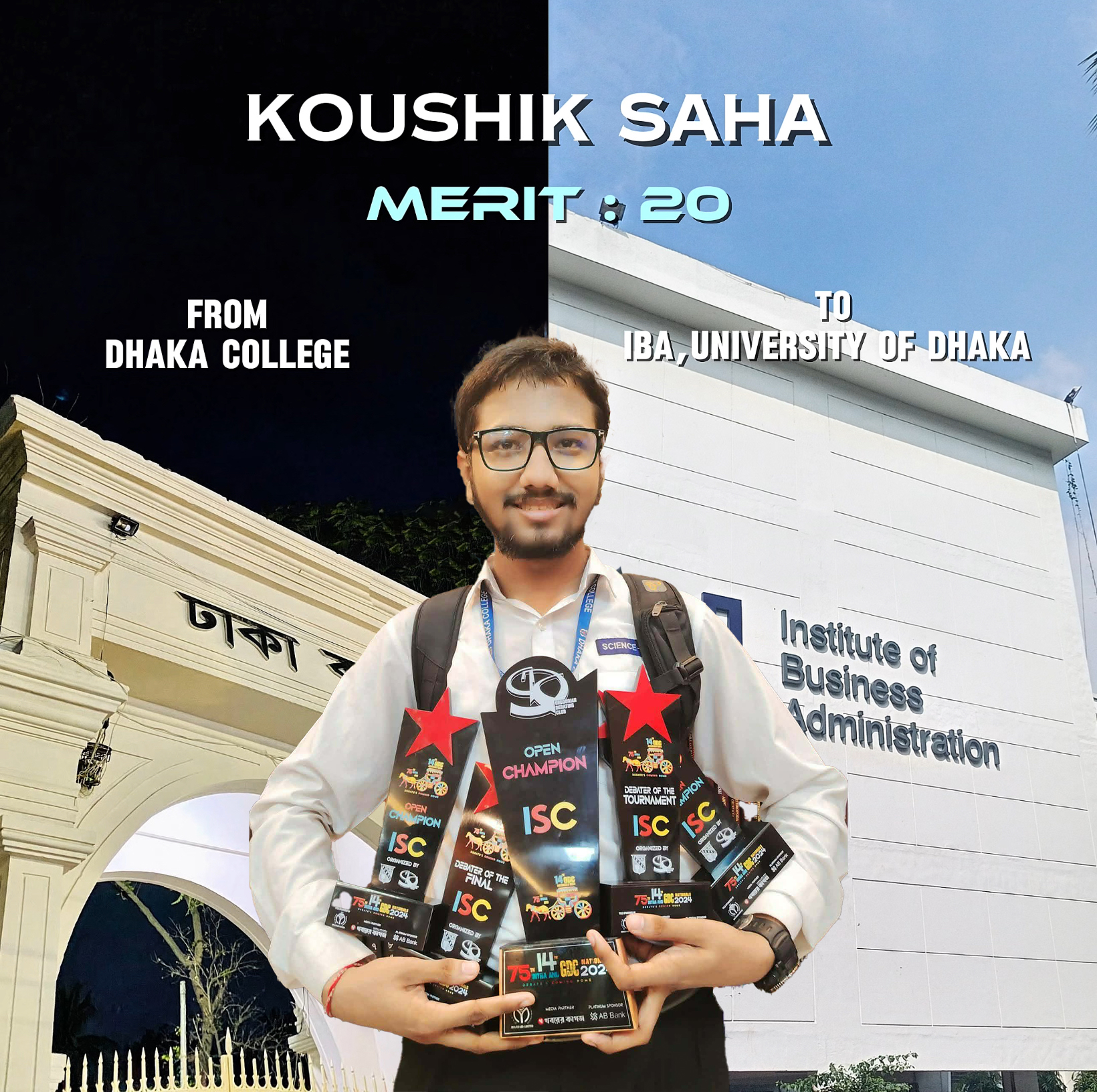 DCian - Congratulations to our very own Koushik Saha for cracking IBA ...