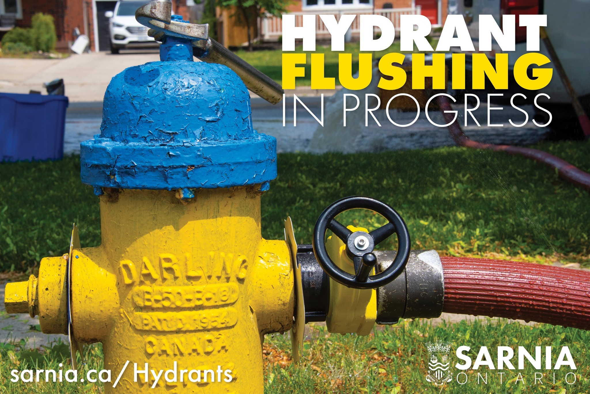 City - Reminder to residents that annual hydrant flushing, valve ...