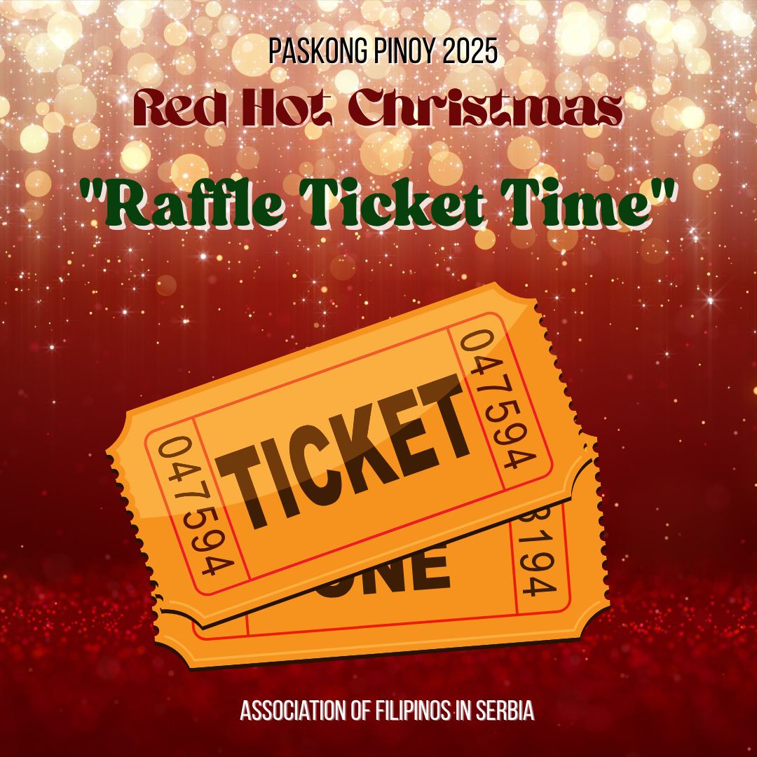 Association - 🎟️ RAFFLE TICKET TIME! 🎟️ Support our Paskong Pinoy 2025 ...