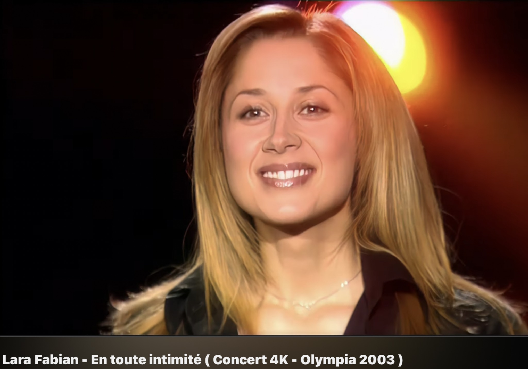 Lara Fabian's En Toute Intimite concert and album