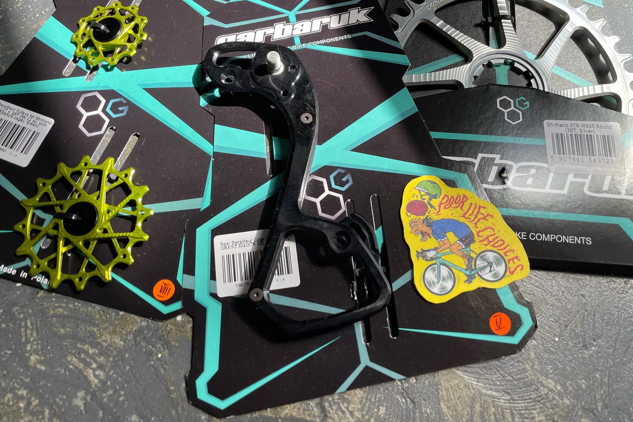 Pre ordered @garbaruk_components goodies - ?XTR M950 36T 