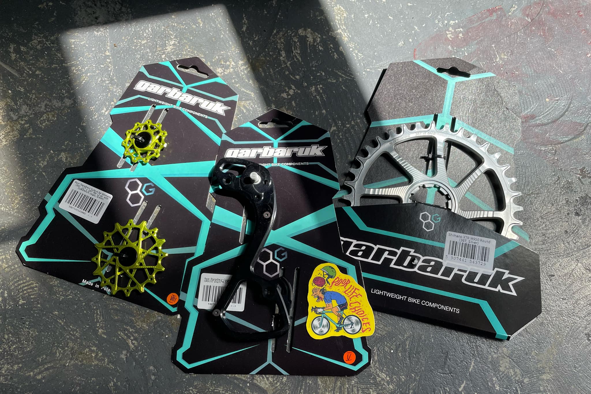Pre ordered @garbaruk_components goodies - ?XTR M950 36T 