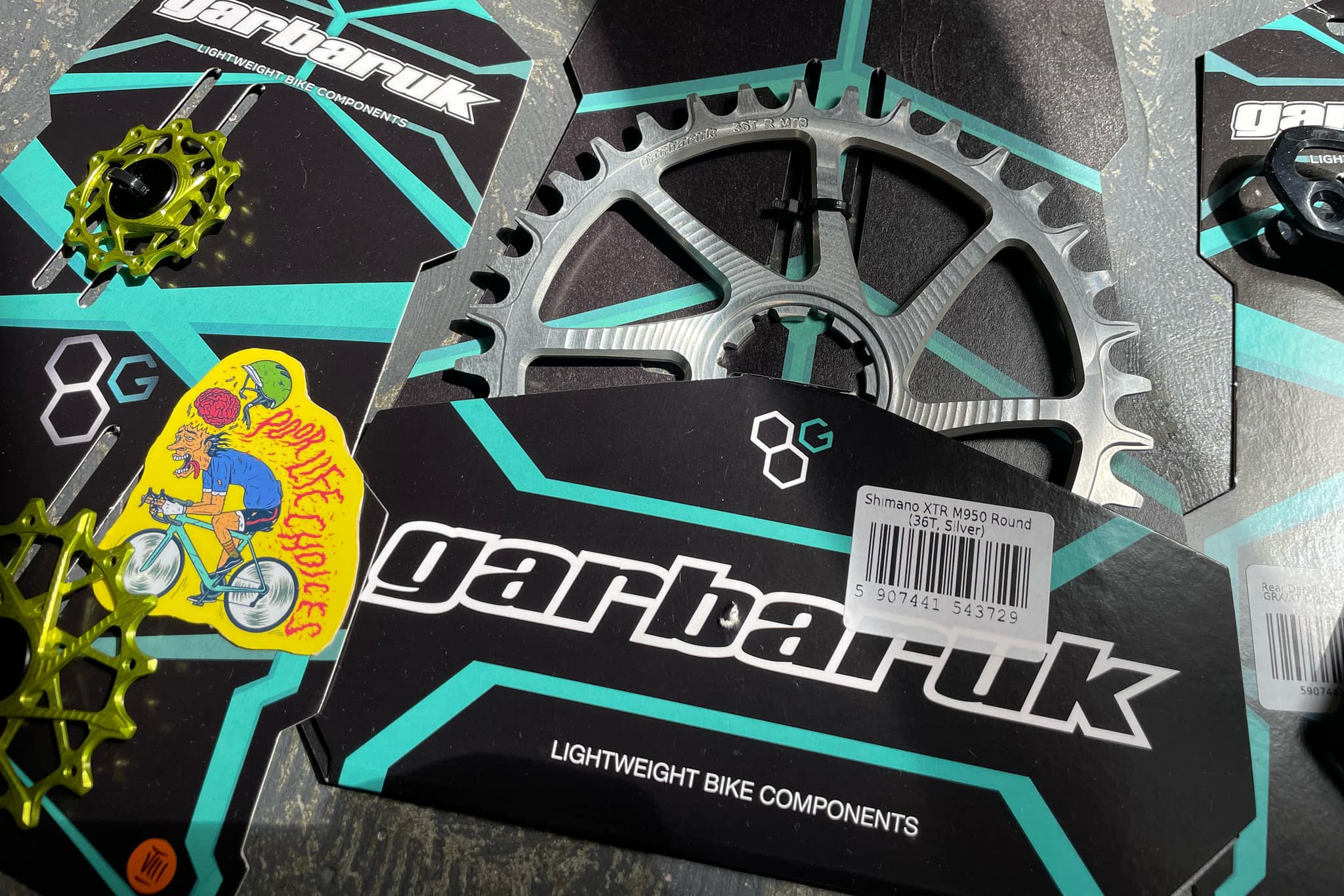 GARBARUK M950 NARROW WIDE 36T DM MTB chainring for XTR M950