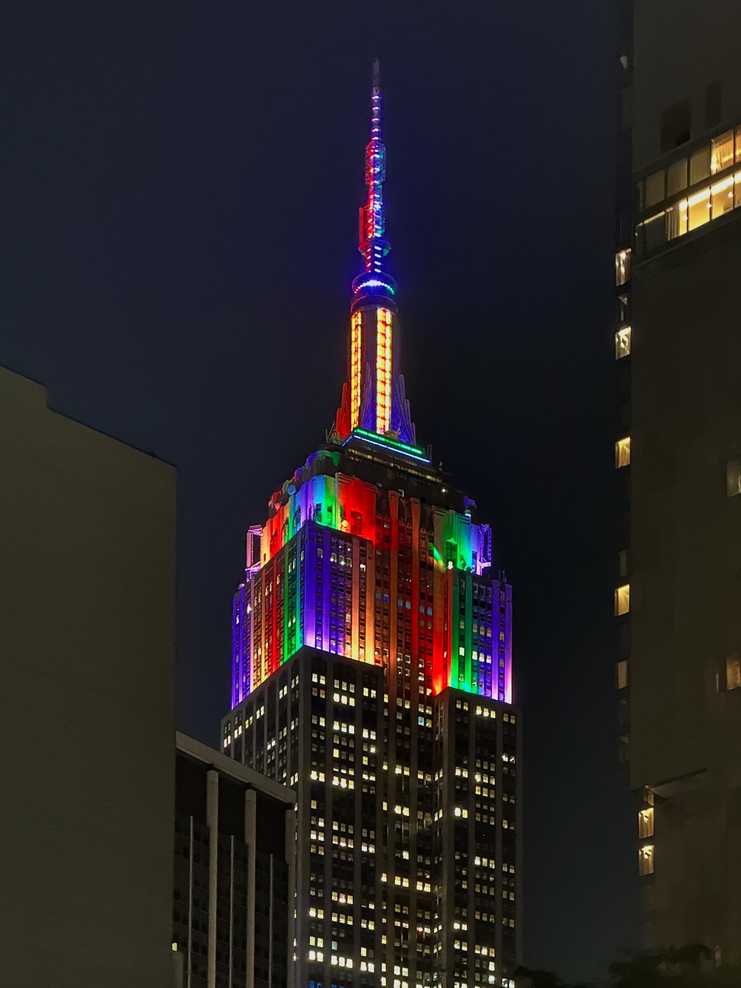 Noel Y. C. - The Empire State Building shining in... | Facebook