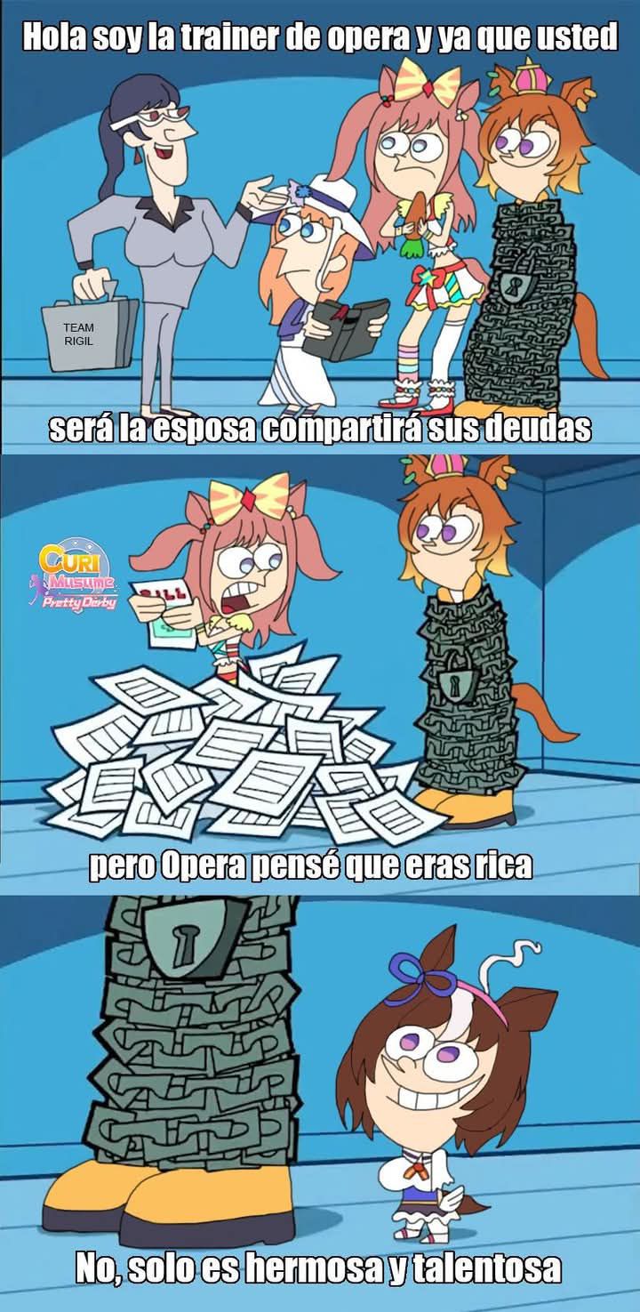 Uma Musume Pretty Derby Lat/Esp | Que dicen la aceptará o no | Facebook