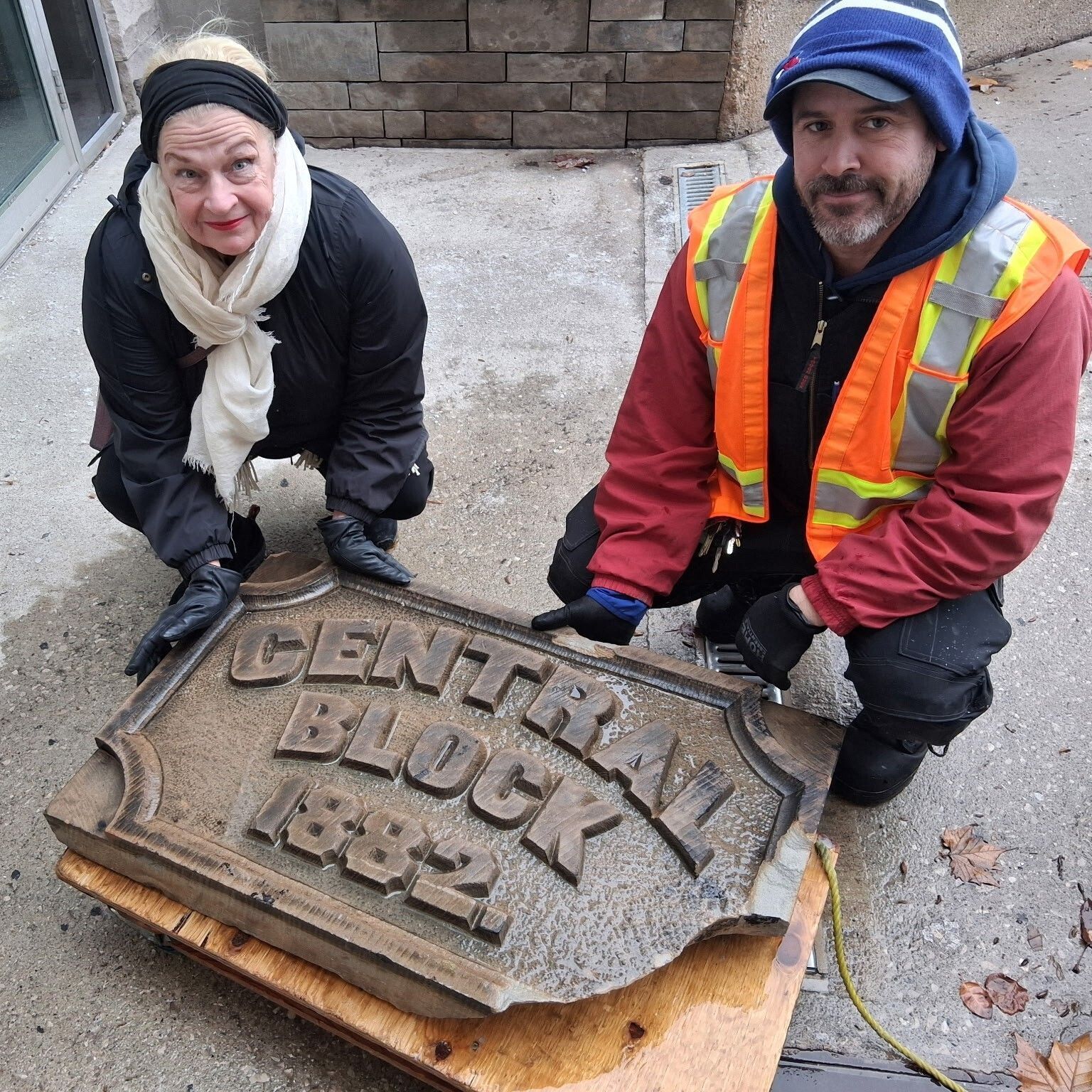 City - Holding onto a piece of our past. ️ This sign reading “Central ...