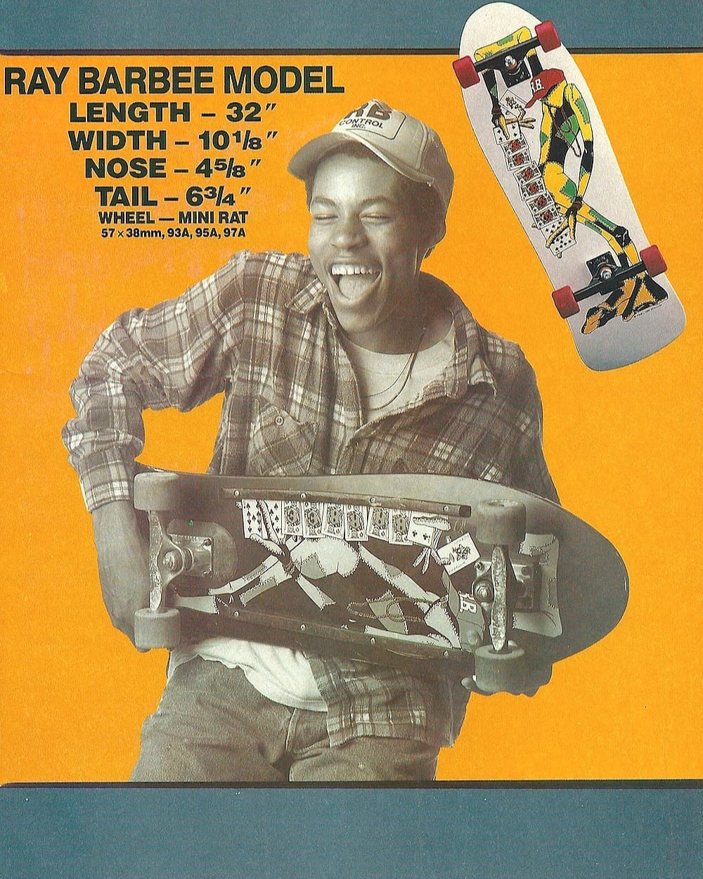 Ray Barbee's 1989 Powell Peralta Skateboard Model Discussion