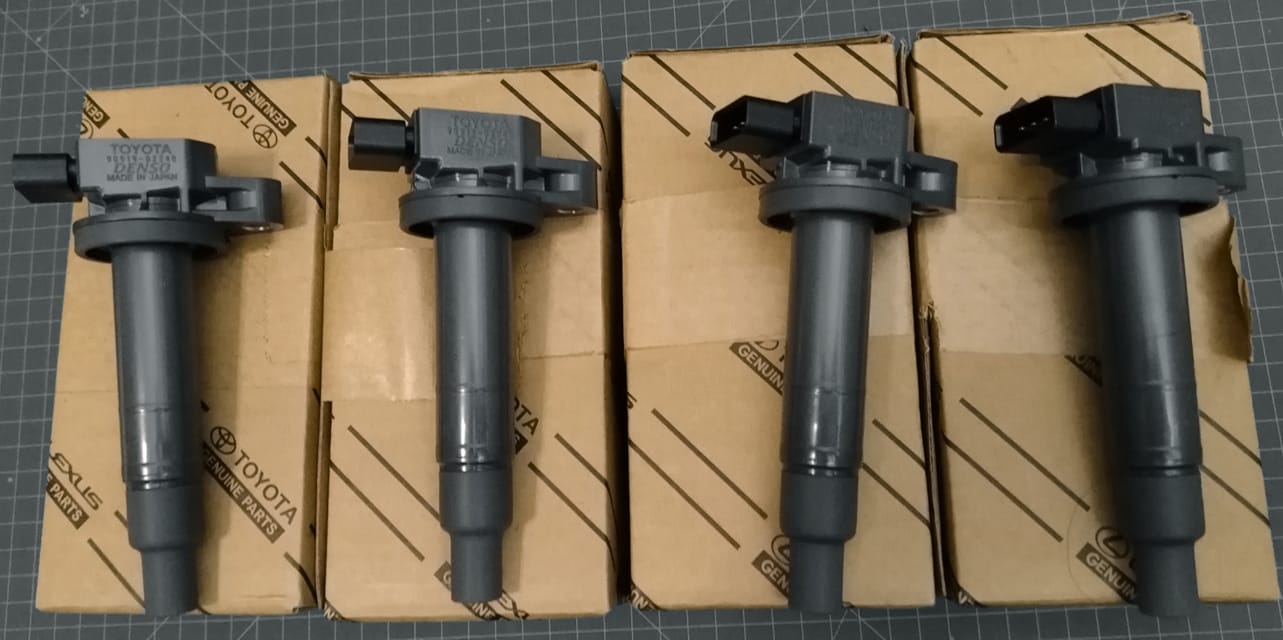 4 Pcs Ignition Coil Kit For Toyota Corolla, Prius, Lexus CT200h, Pontiac Vibe 1.8L L4 2010-2015