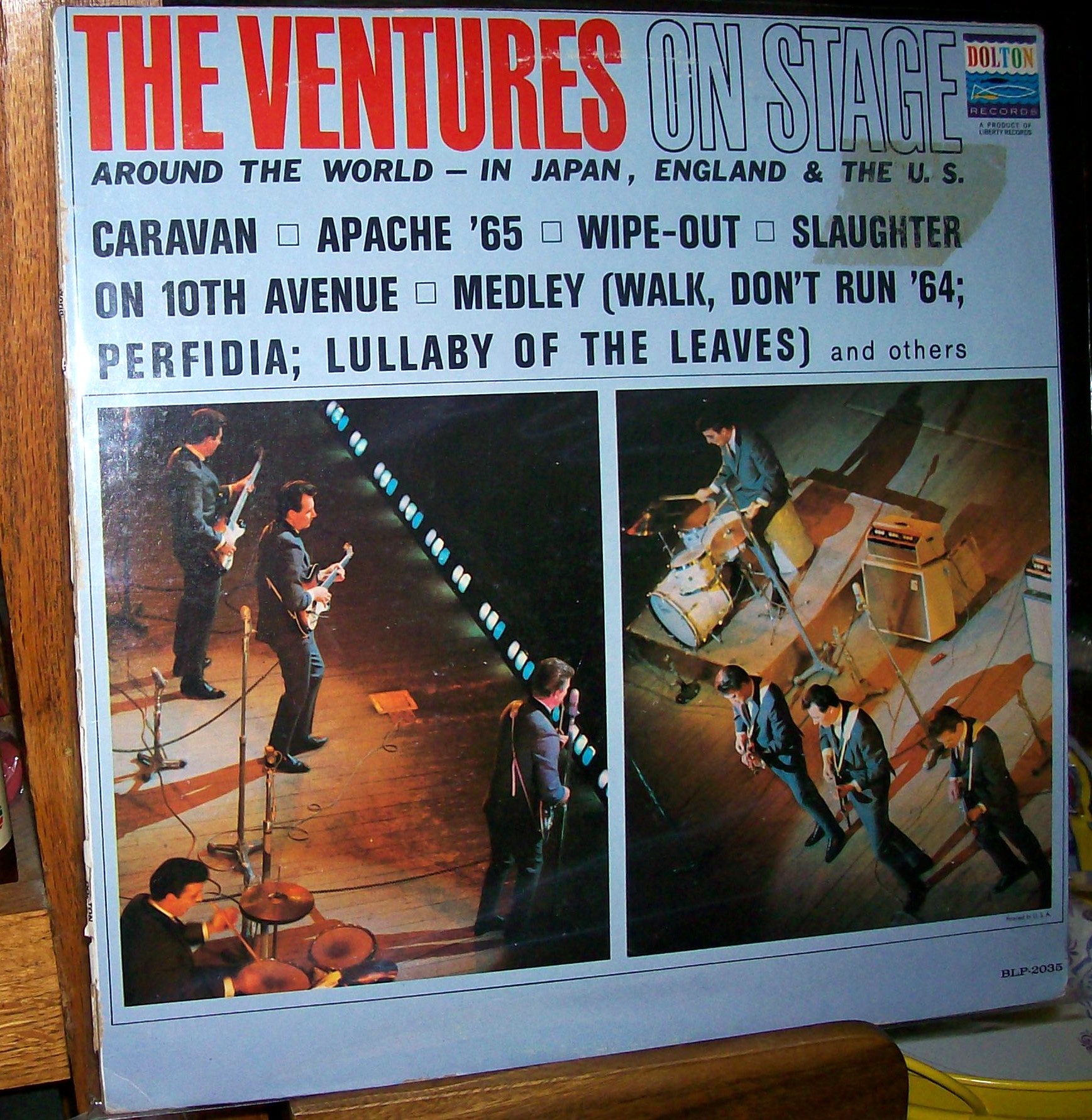 Now Playing: The Ventures - On Stage (1965 Mono)