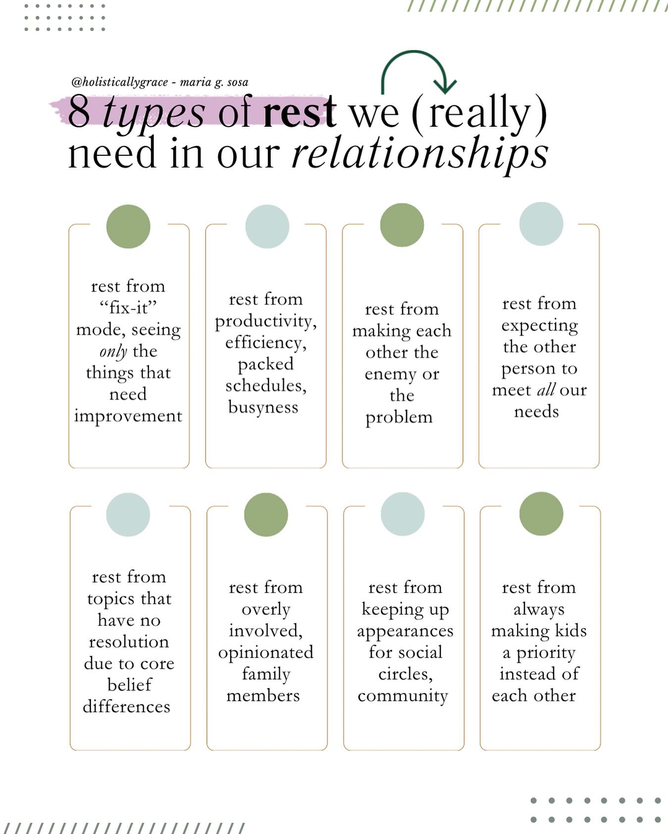 Sleep is not the only kind of rest we... - Holisticallygrace