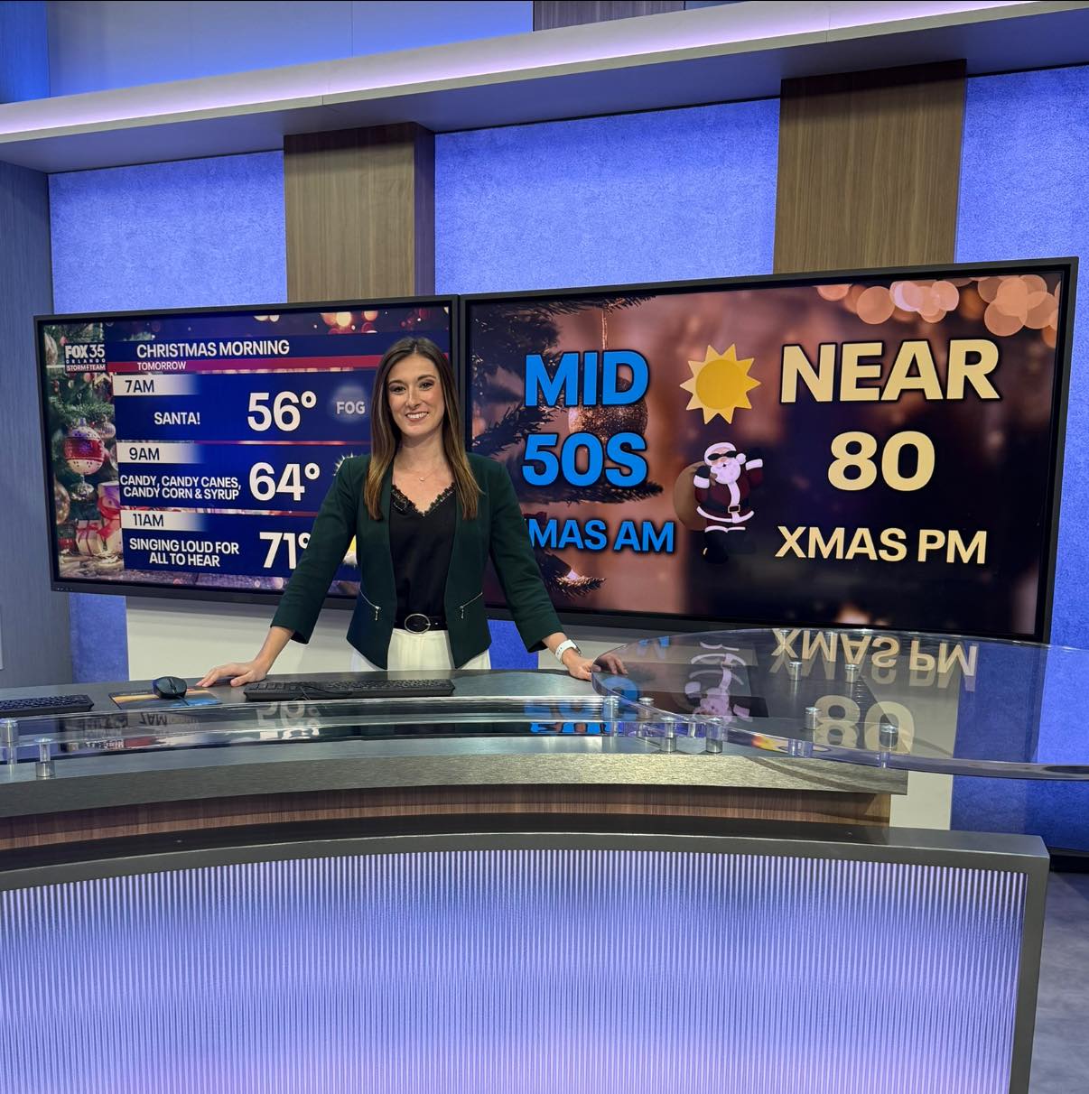 Meteorologist - Here’s your sneak peek at your Christmas Morning ...